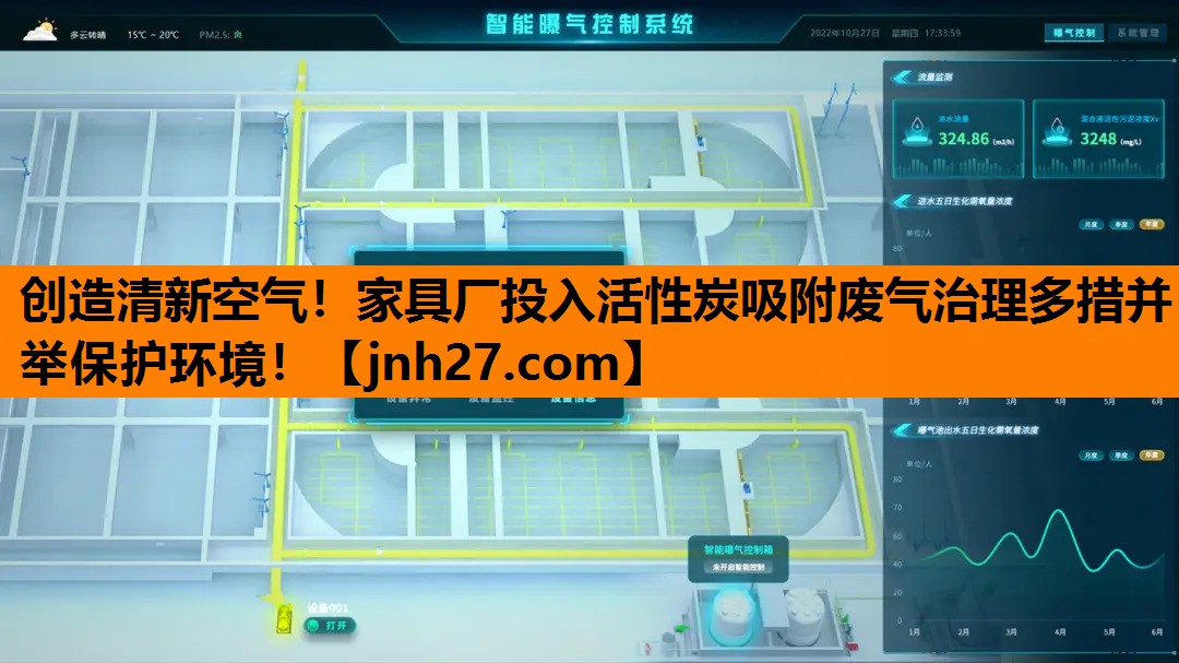 创造清新空气！家具厂投入活性炭吸附废气治理多措并举保护环境！